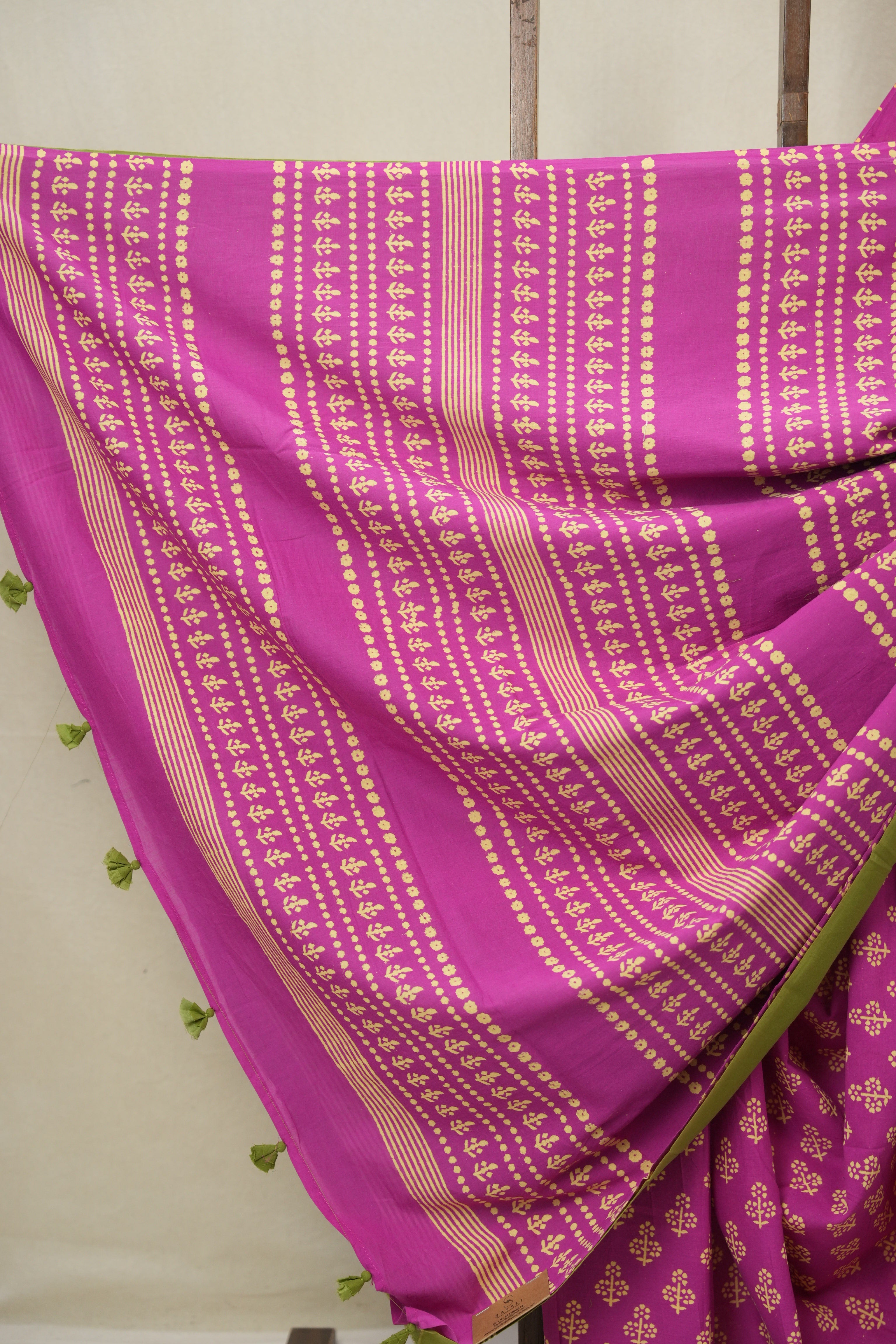 Pink HBP Cotton Saree - SRPCS3334