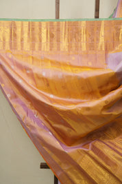 Lilac Gadwal Silk Saree - SRLGSS642
