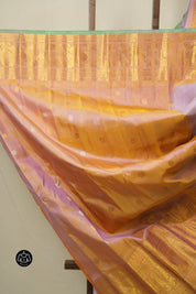Lilac Gadwal Silk Saree - SRLGSS642