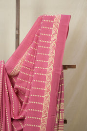 Light Pink HBP Cotton Saree - SRLPCS3333