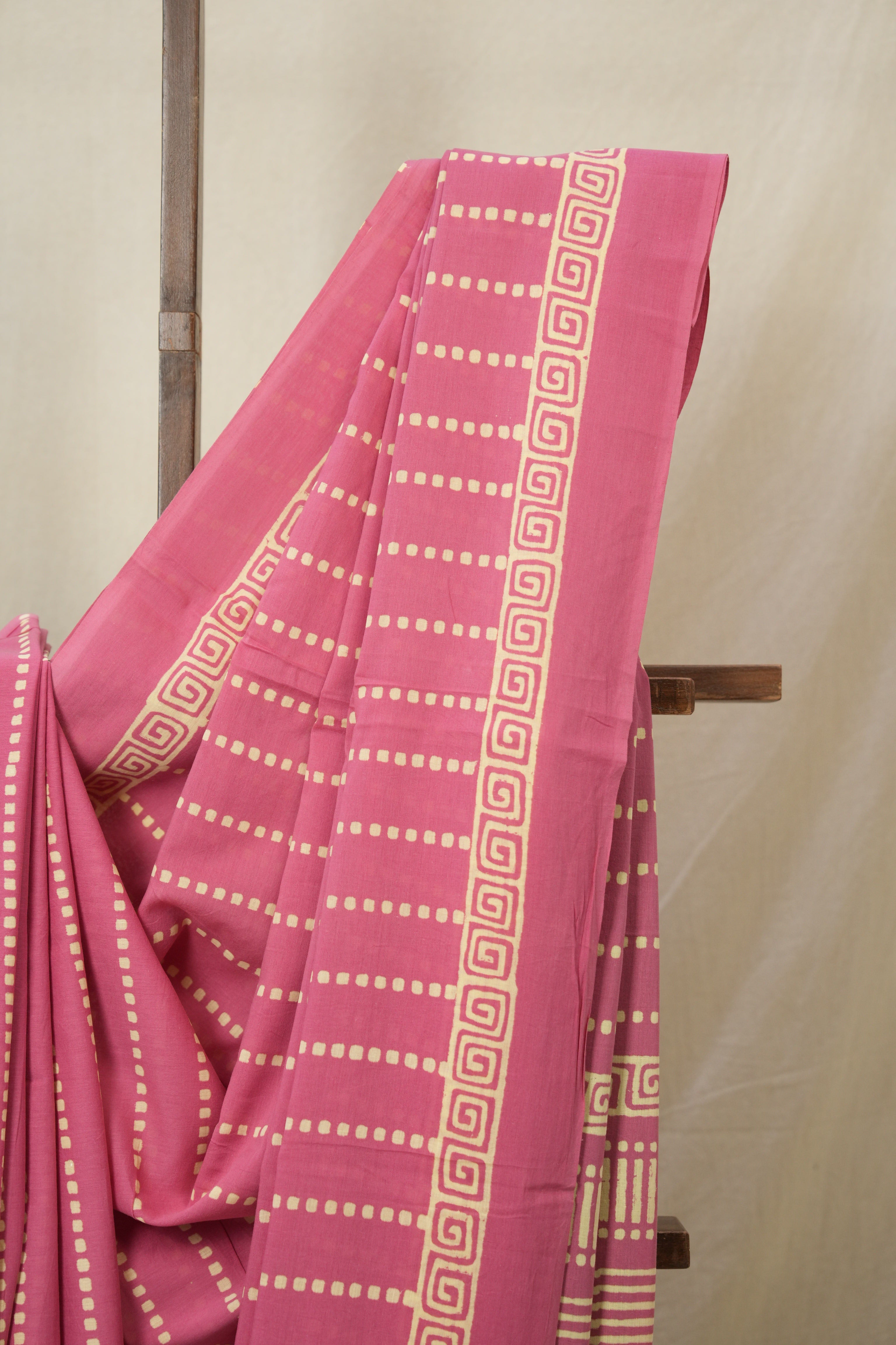 Light Pink HBP Cotton Saree - SRLPCS3333