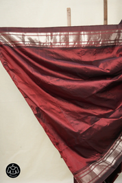 Coffee Brown Silk Paithani Saree - SRCBPS734