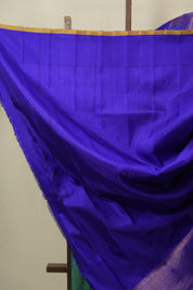Green Gadwal Silk Saree - SRGGSS644