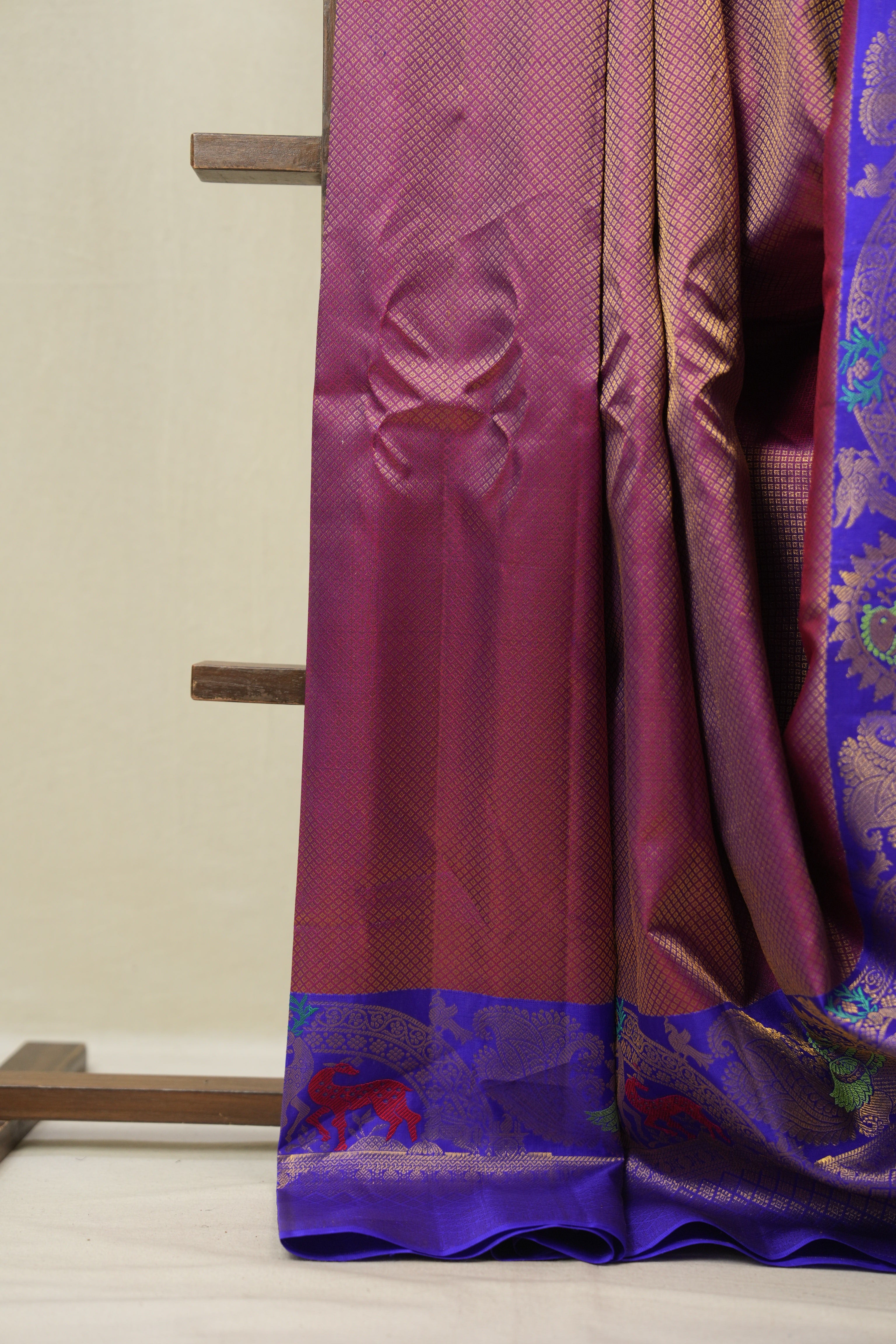 Pink Gadwal Silk Saree - SRPGSS641