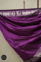 Purple Silk Paithani Saree - SRPSPS730