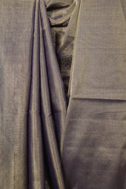 Purple Gold Maheshwari Tissue Saree - SRPGMTS639