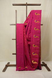 Pink Gadwal Silk Saree - SRPGSS638