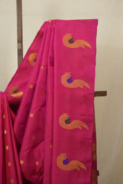 Pink Gadwal Silk Saree - SRPGSS638