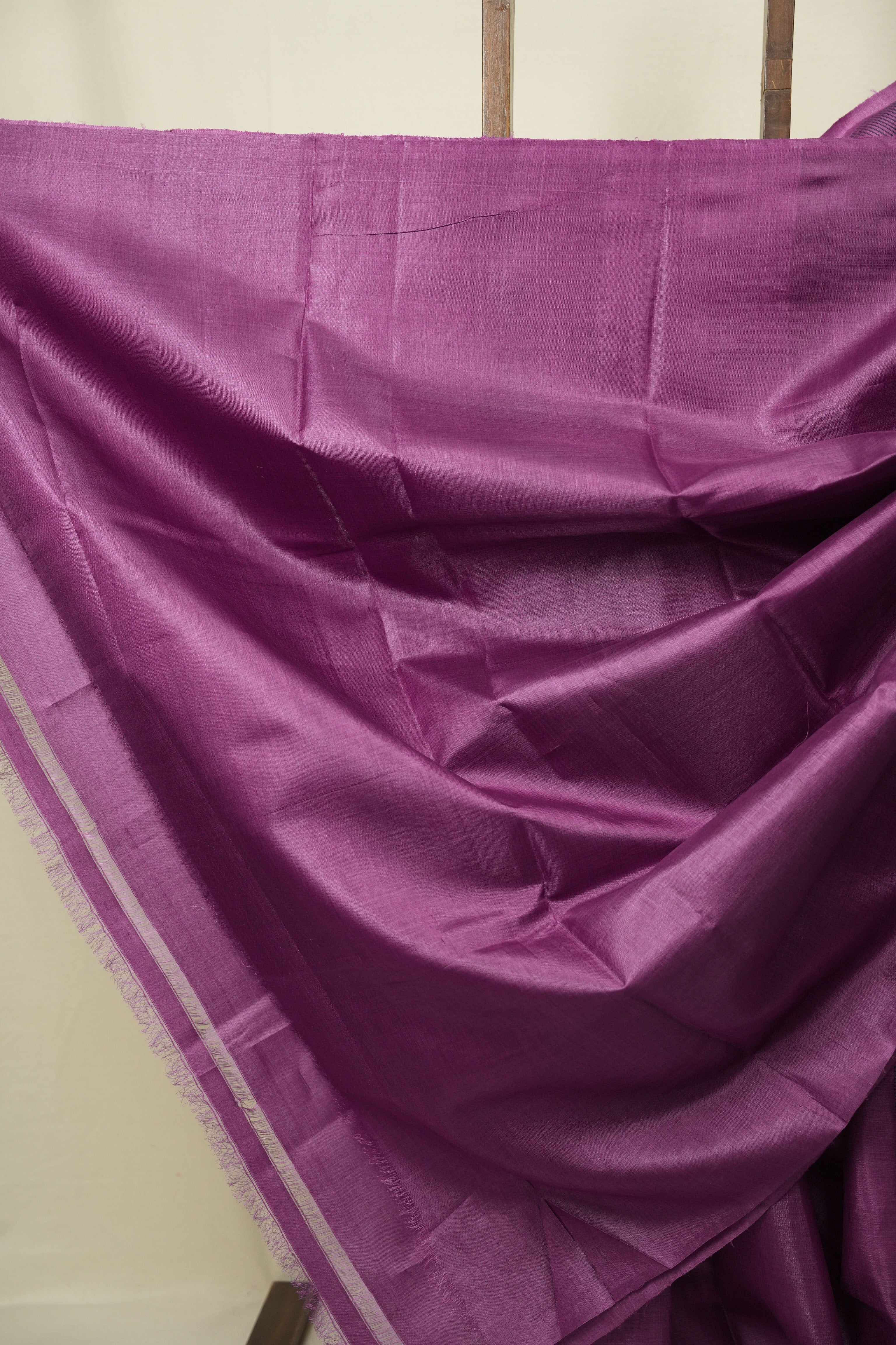 Purple Tussar Silk Saree - SRPTSS1902