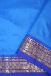 Sky Blue Silk Paithani Saree - Saavari - SSSBSPS28