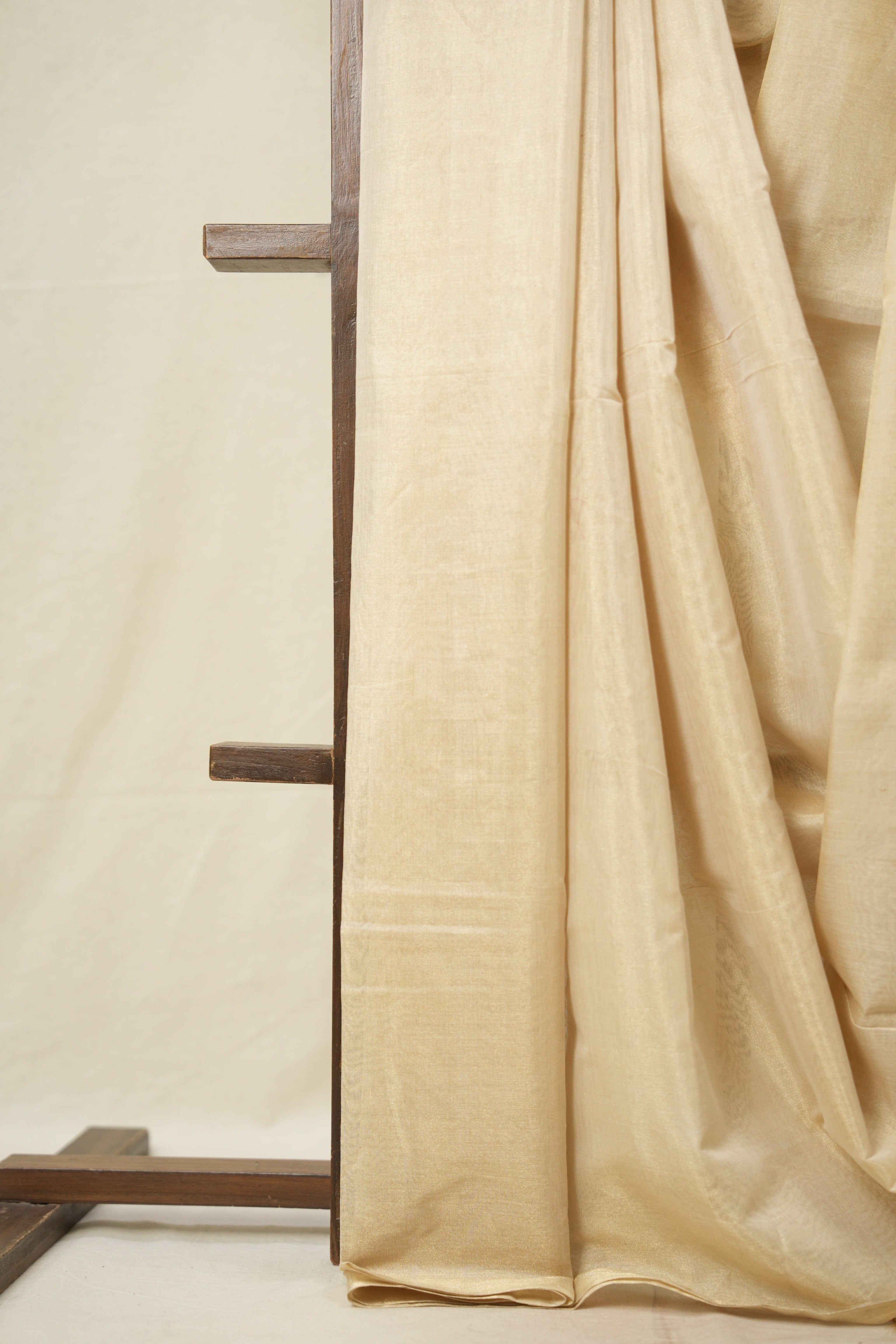 Beige Maheshwari Tissue Saree - SRBMTS646