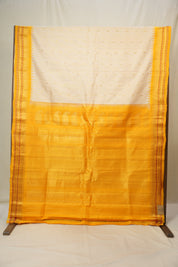 Beige Gadwal Silk Saree - SRBGSS645