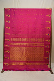 Pink Gadwal Silk Saree - SRPGSS638