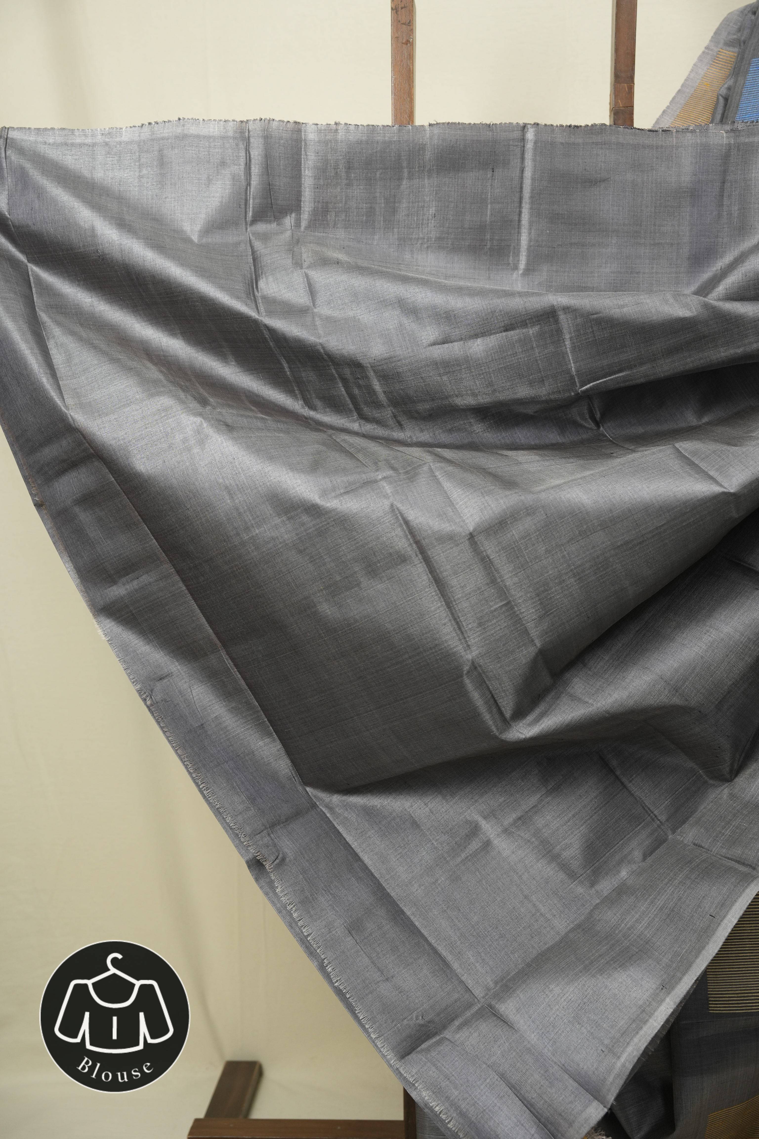 Grey Tussar Silk Saree - SRGTSS1910