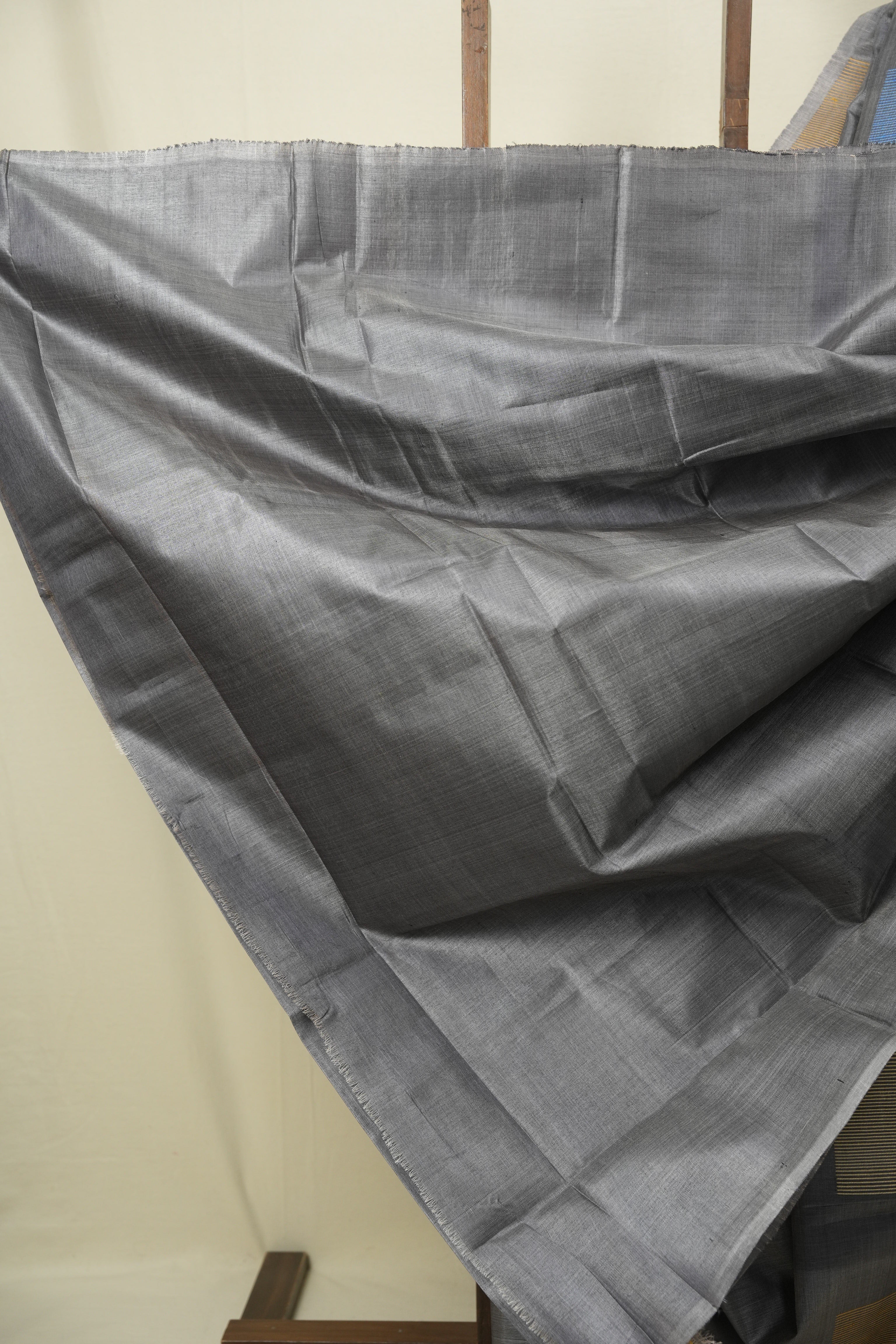 Grey Tussar Silk Saree - SRGTSS1910