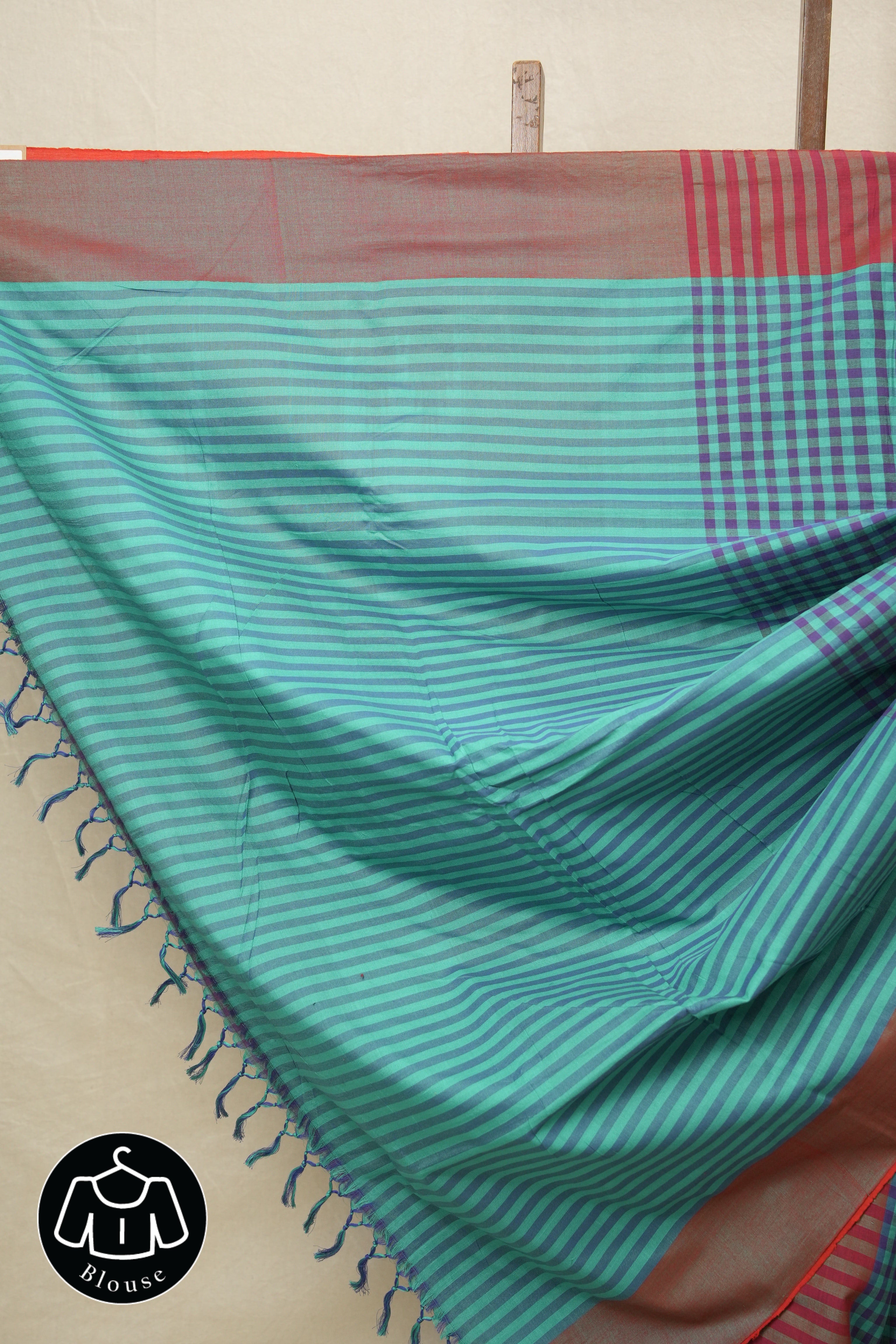 Multicolor Cotton Ilkal Saree - SRMCIS555