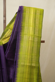 Purple Raw Silk Saree - SRPRSS994