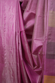 Pink Tussar Silk Saree - SRPTSS1908