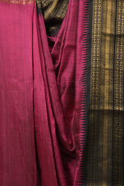 Magenta Raw Silk Saree - SRPRSS996