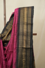 Magenta Raw Silk Saree - SRPRSS996