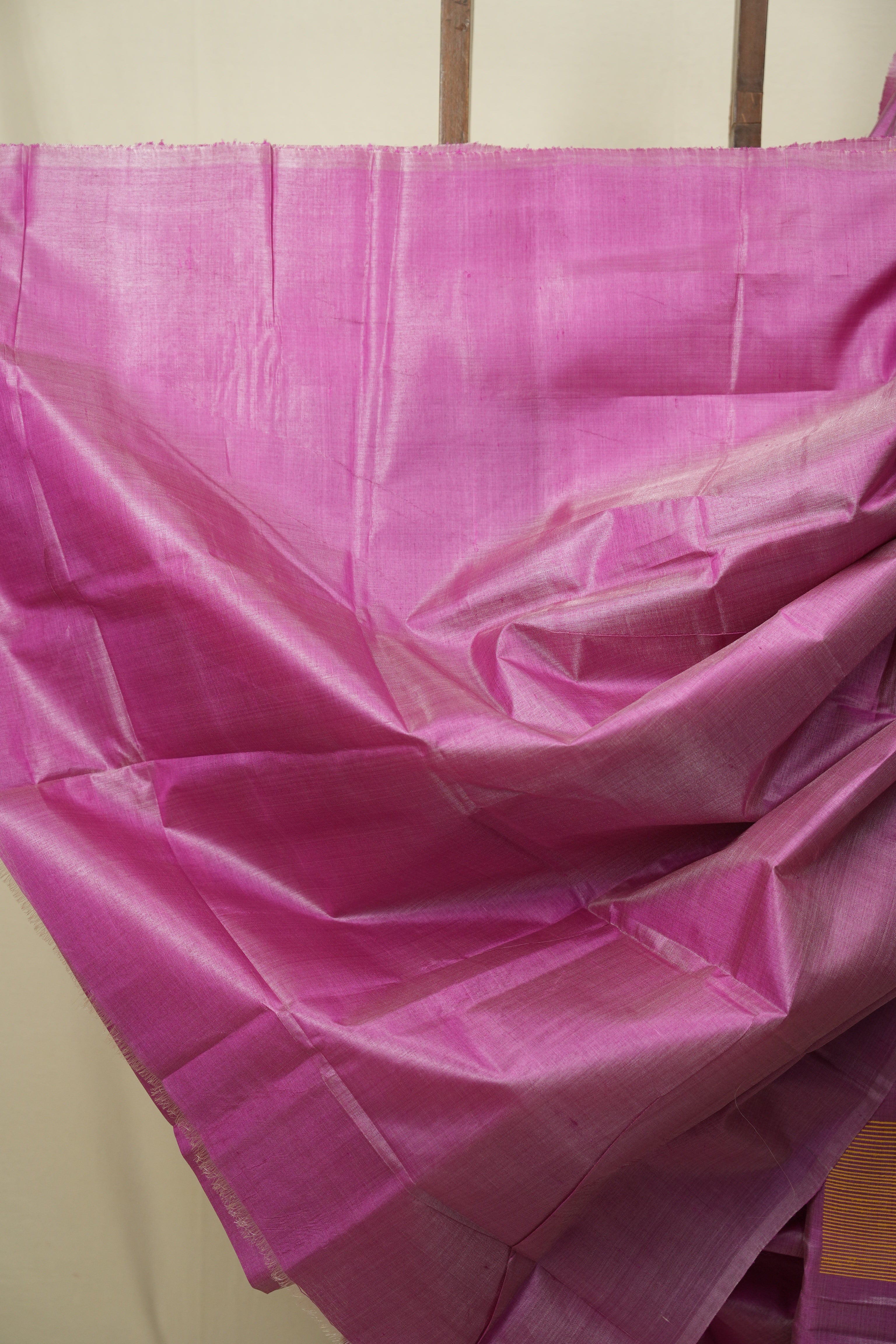 Pink Tussar Silk Saree - SRPTSS1908