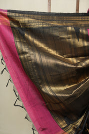 Magenta Raw Silk Saree - SRPRSS996