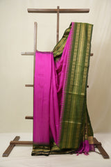 Pink Raw Silk Saree - SRPRSS995