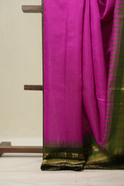 Pink Raw Silk Saree - SRPRSS995