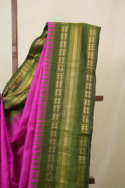 Pink Raw Silk Saree - SRPRSS995