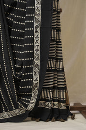 BlackHBP Cotton Saree - SRBCS3323