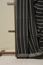 BlackHBP Cotton Saree - SRBCS3323