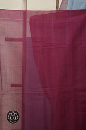 Grey Sungudi Cotton Saree - SRGSCS66