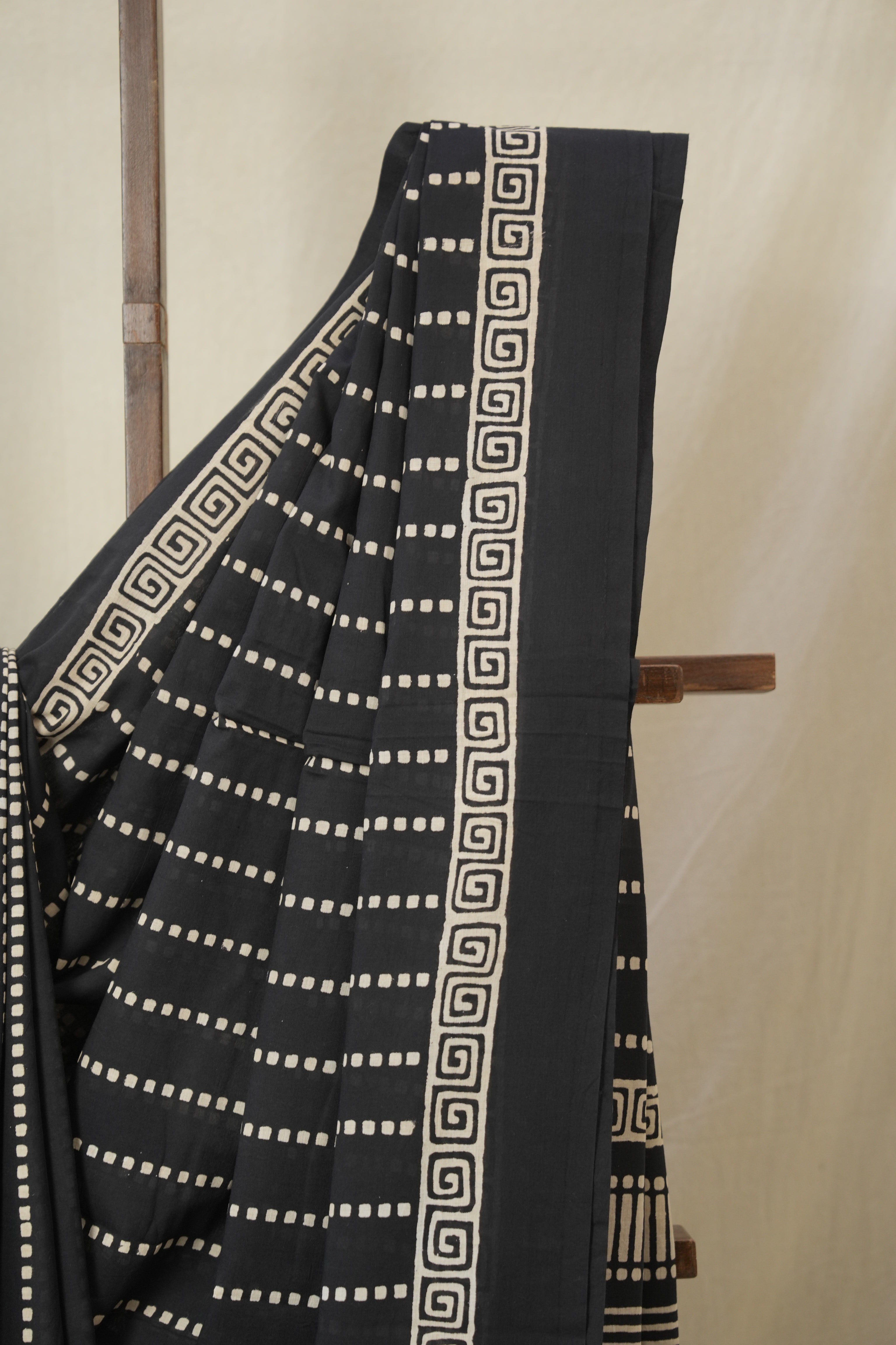 BlackHBP Cotton Saree - SRBCS3323