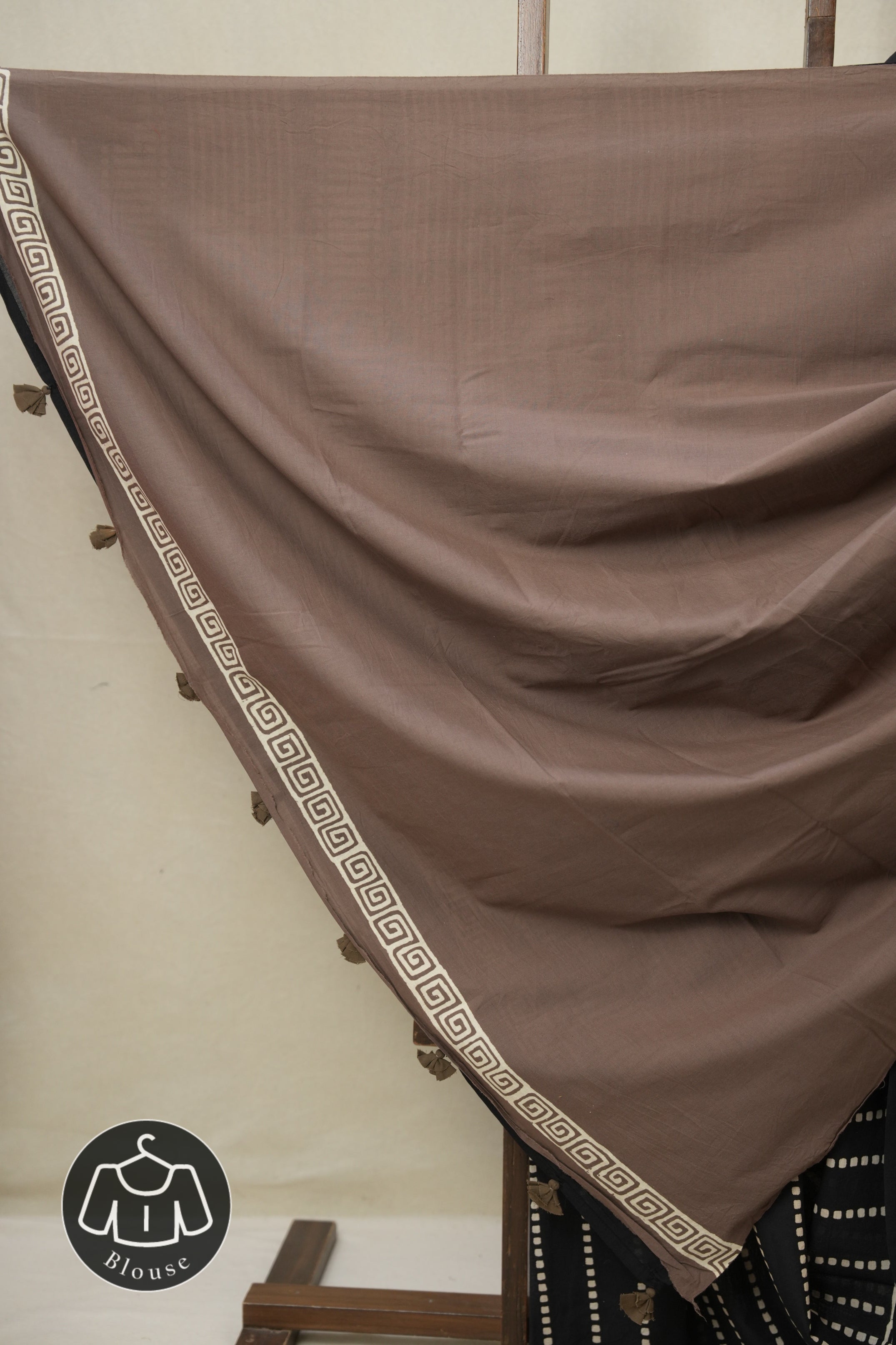 BlackHBP Cotton Saree - SRBCS3323