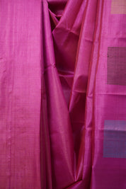 Pink Tussar Silk Saree - SRPTSS1903
