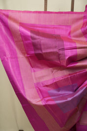 Pink Tussar Silk Saree - SRPTSS1903