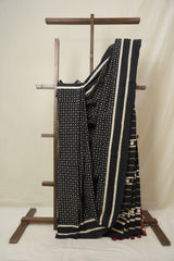 BlackHBP Cotton Saree - SRBCS3324