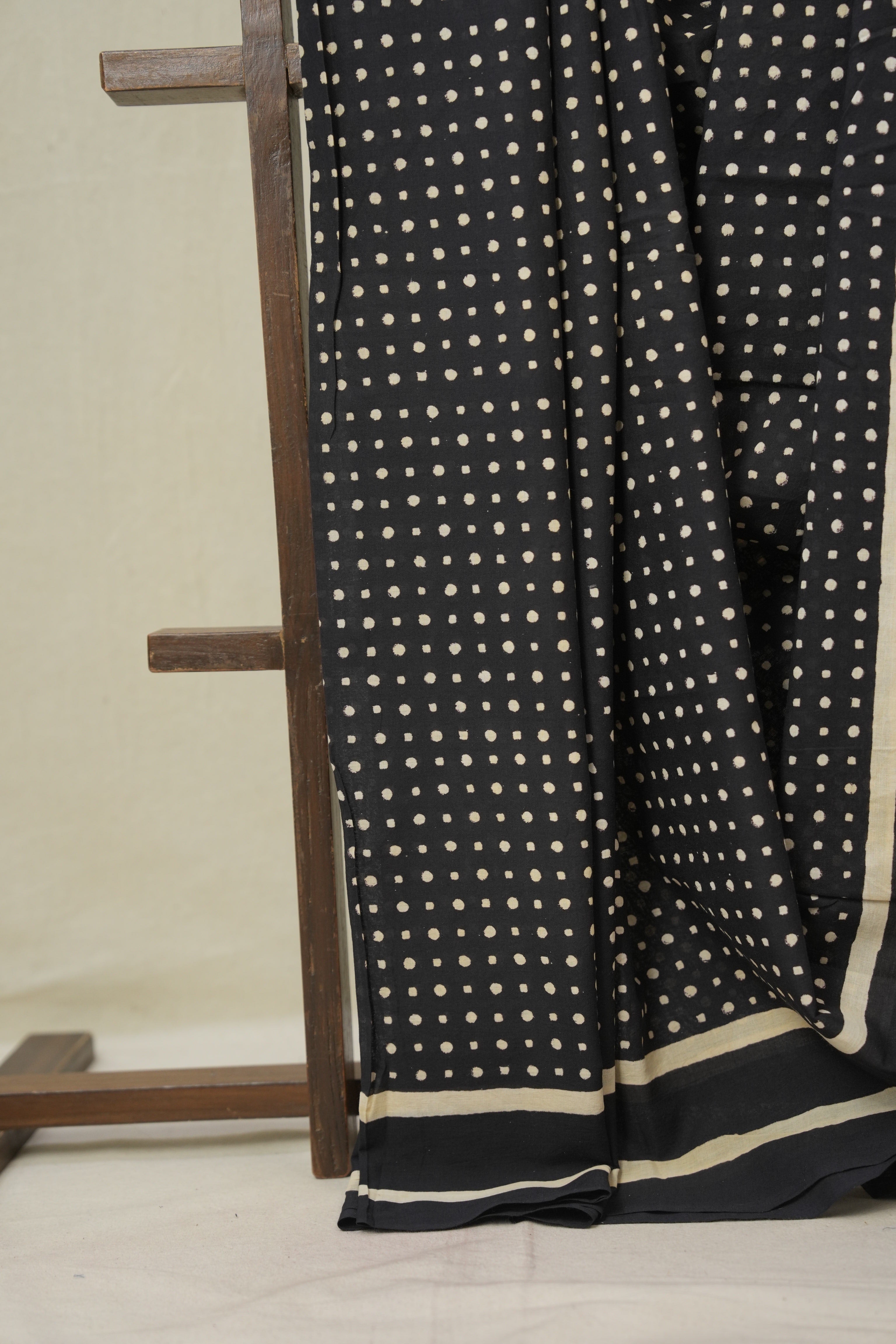 BlackHBP Cotton Saree - SRBCS3324