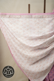 Lilac Pink HBP Cotton Saree - SRLPCS2851