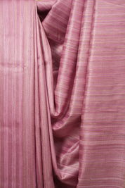 Baby Pink Tussar Silk Saree - SRPTSS1938