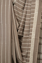 Brown HBP Cotton Saree - SRBCS3314