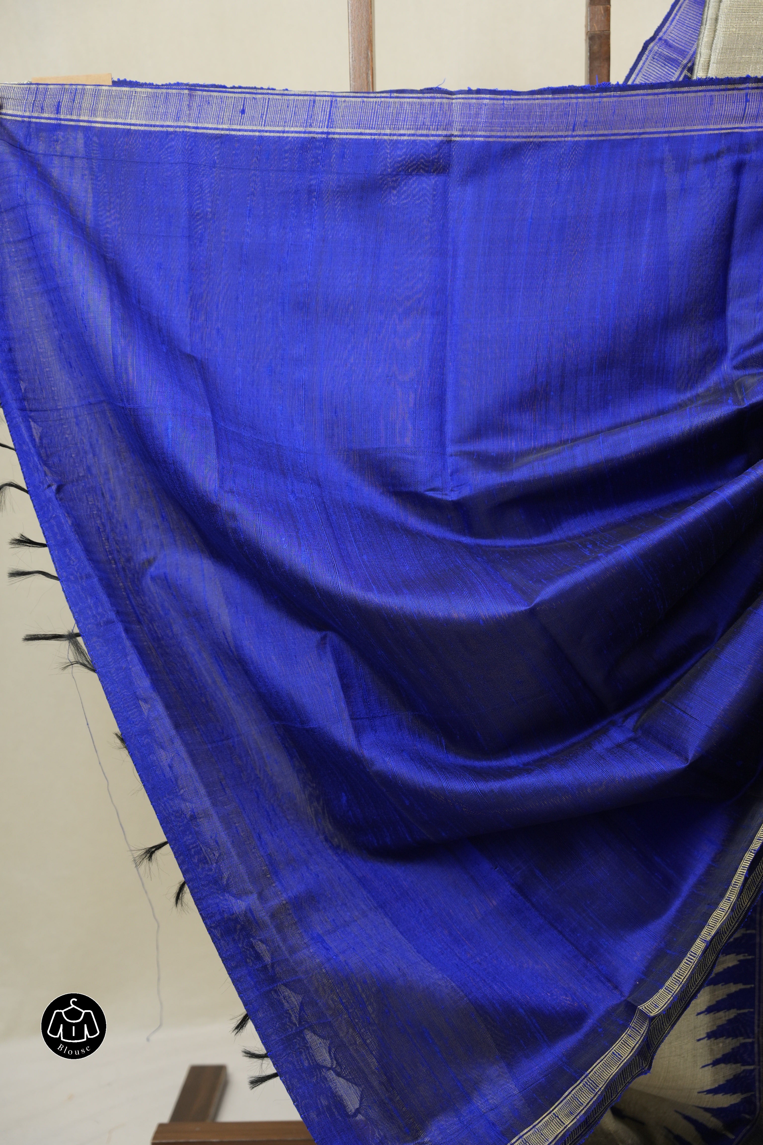 Grey Raw Silk Saree - SRGRSS979