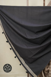 Brown HBP Cotton Saree - SRBCS3314