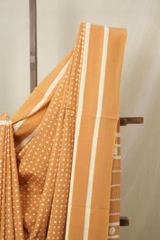 Orange HBP Cotton Saree - SROCS3315