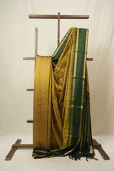 Mustard Raw Silk Saree - SRPRSS984