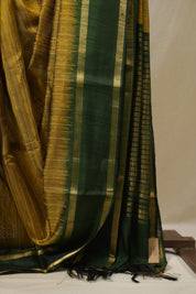 Mustard Raw Silk Saree - SRPRSS984