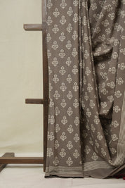 Kashish Brown HBP Cotton Saree - SRKBCS3311