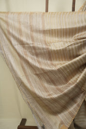 Grey Tussar Silk Saree - SRGTSS1944