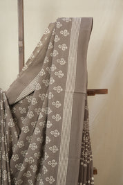 Kashish Brown HBP Cotton Saree - SRKBCS3311
