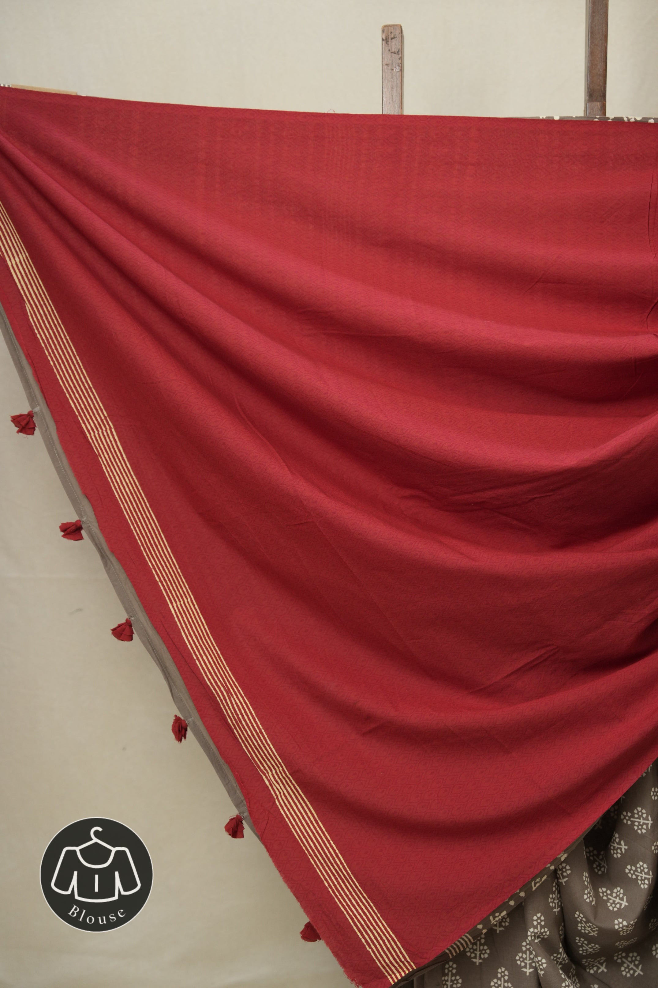 Kashish Brown HBP Cotton Saree - SRKBCS3311